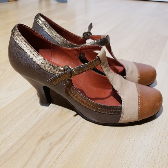 Jeffrey Campbell Shoes - JEFFREY CAMPBELL Aina 2 tricolor Mary Jane heels